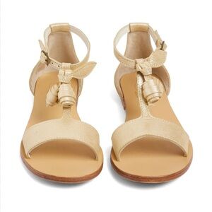 BONPOINT Elegant Gold Sandals